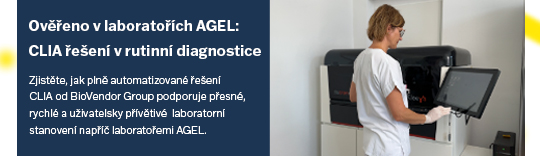 Ověřeno v laboratořích AGEL: CLIA řešení v rutinní diagnostice